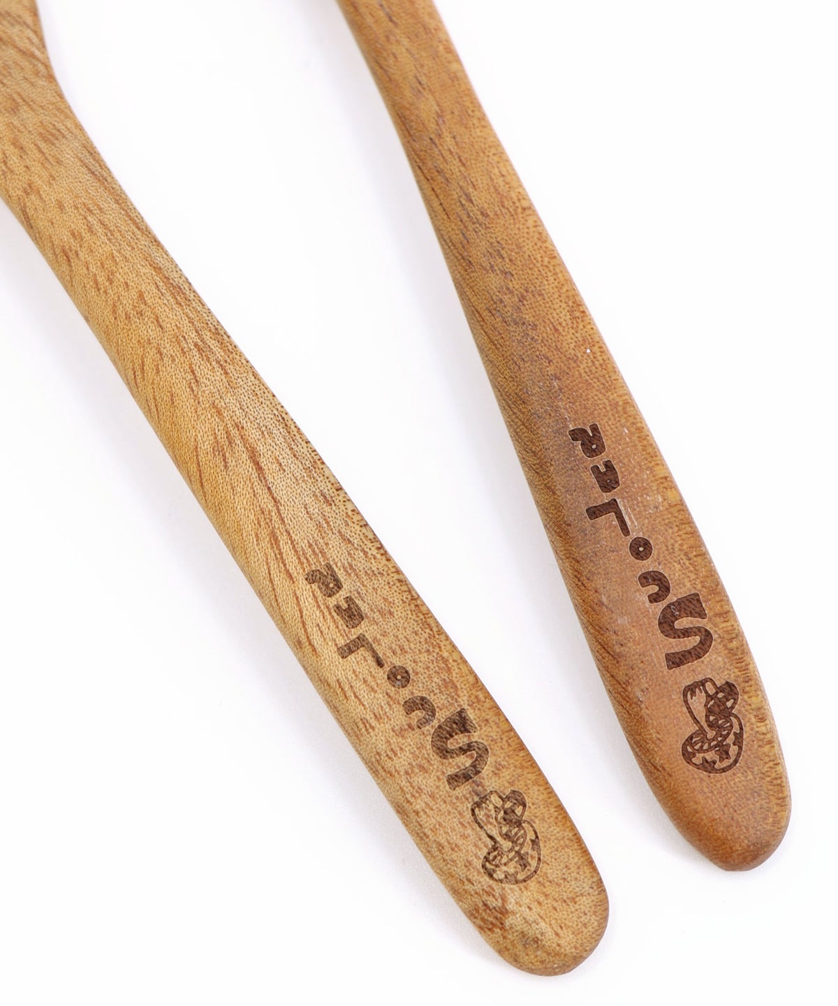 木製スプーン&フォークセット-6