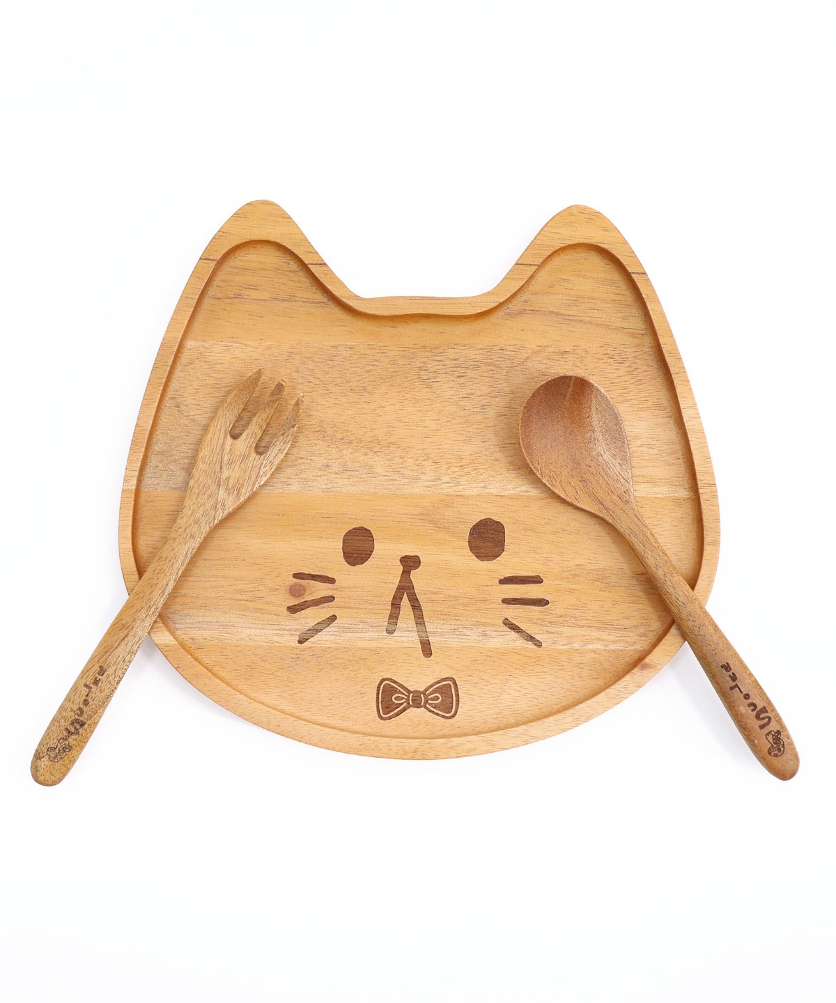 木製スプーン&フォークセット-8