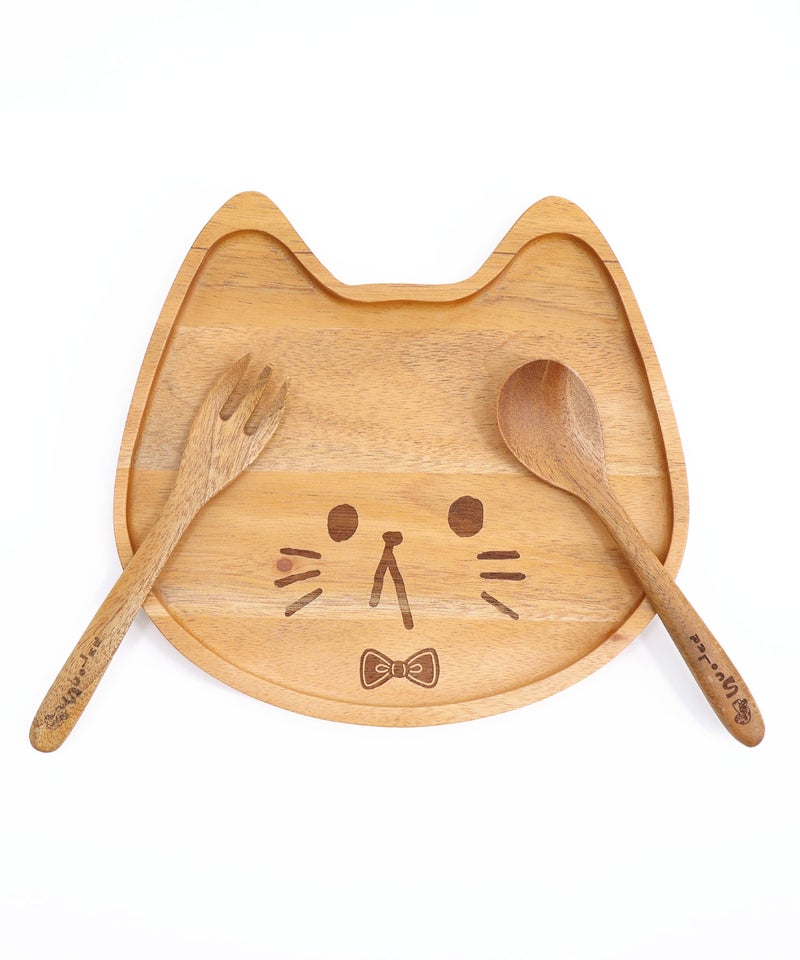 木製スプーン&フォークセット-8