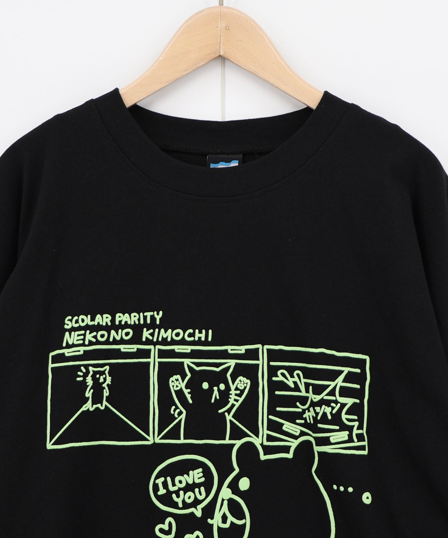 362109：片思いクマと全力拒否ネコTシャツの通販-ScoLar