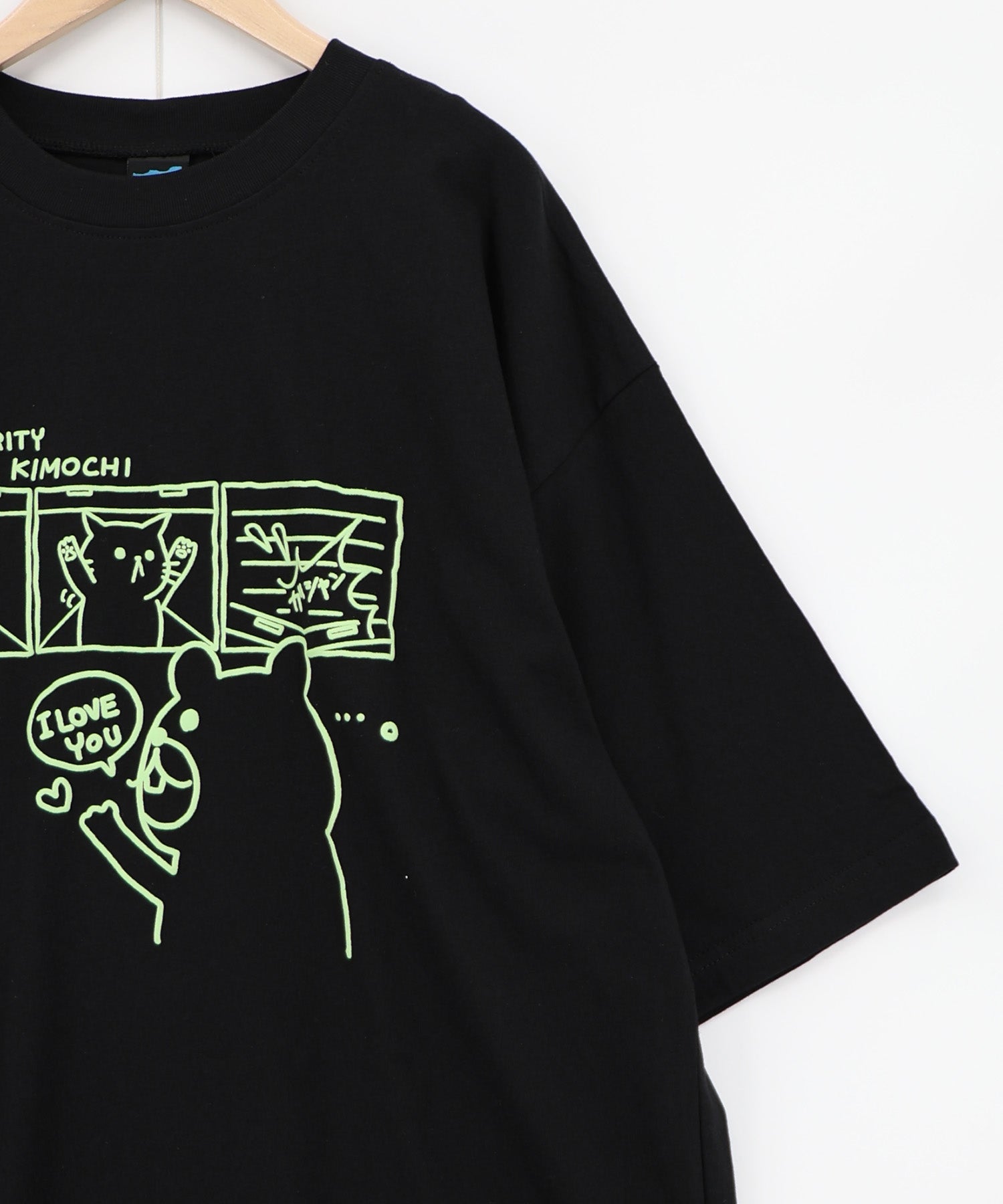 362109：片思いクマと全力拒否ネコTシャツの通販-ScoLar