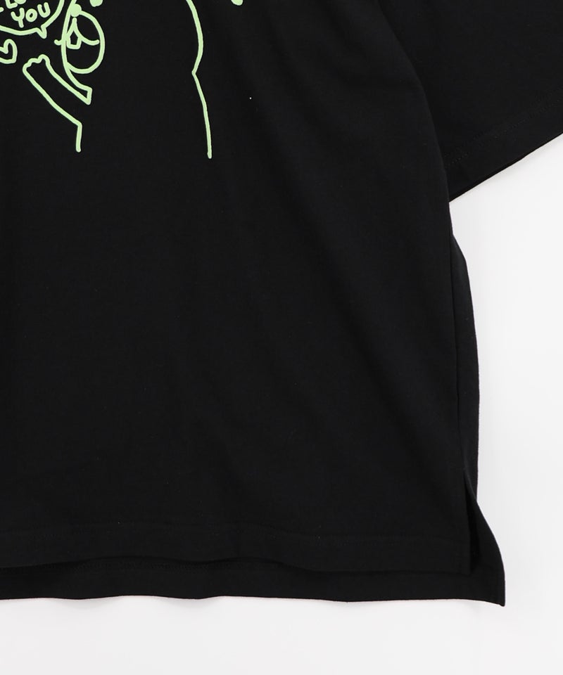 片思いクマと全力拒否ネコTシャツ-19