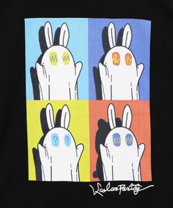 間違い探しおばけウサギTシャツ-10