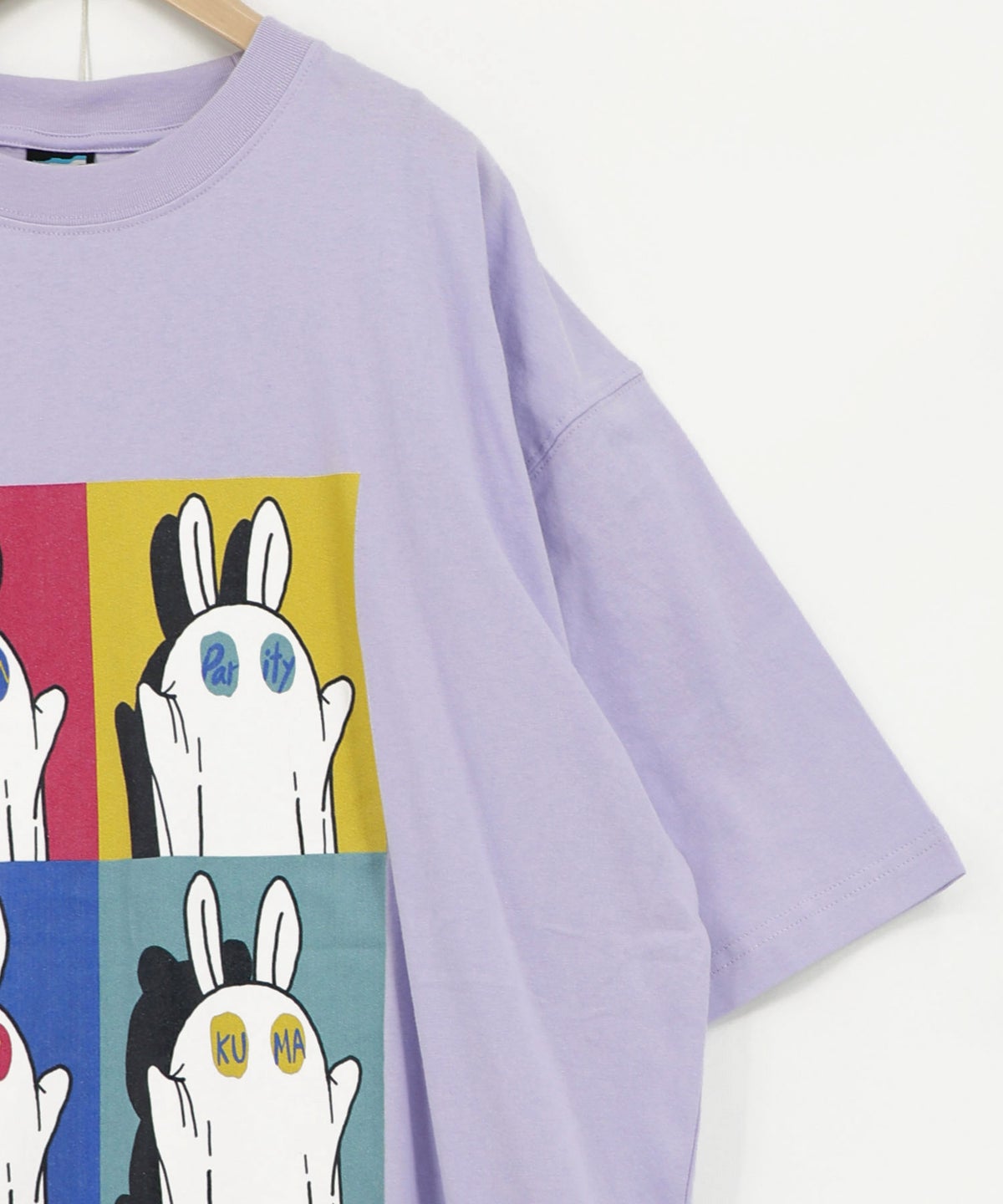 間違い探しおばけウサギTシャツ-14