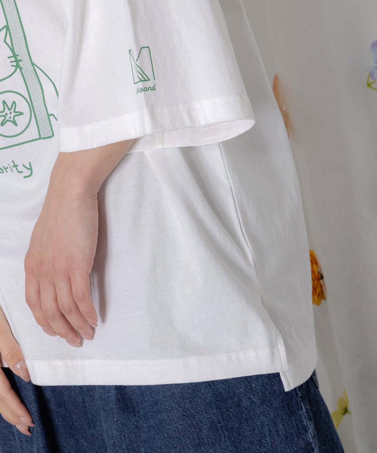 Majisand×Parity クマネコサンドTシャツ-7