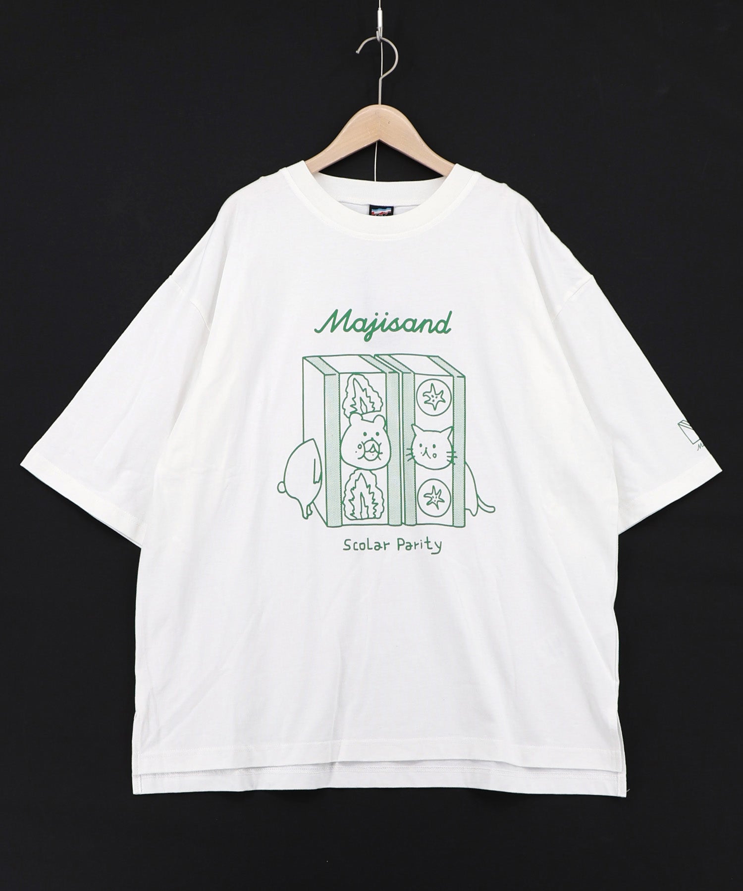 362107：Majisand×Parity クマネコサンドTシャツの通販-ScoLar
