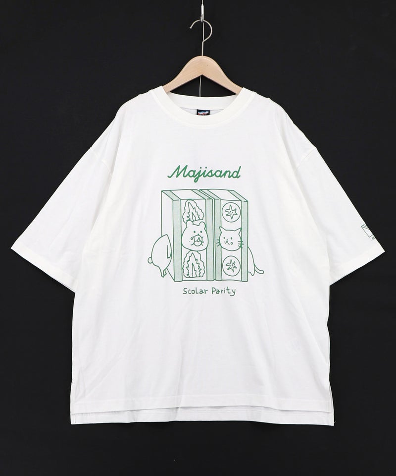Majisand×Parity クマネコサンドTシャツ-10