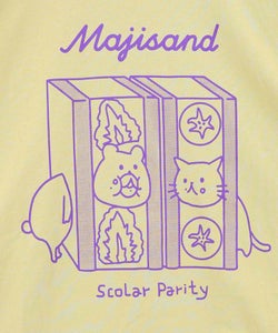 Majisand×Parity クマネコサンドTシャツ-15