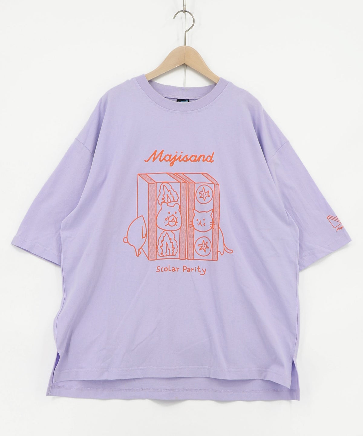 Majisand×Parity クマネコサンドT16シャツ-
