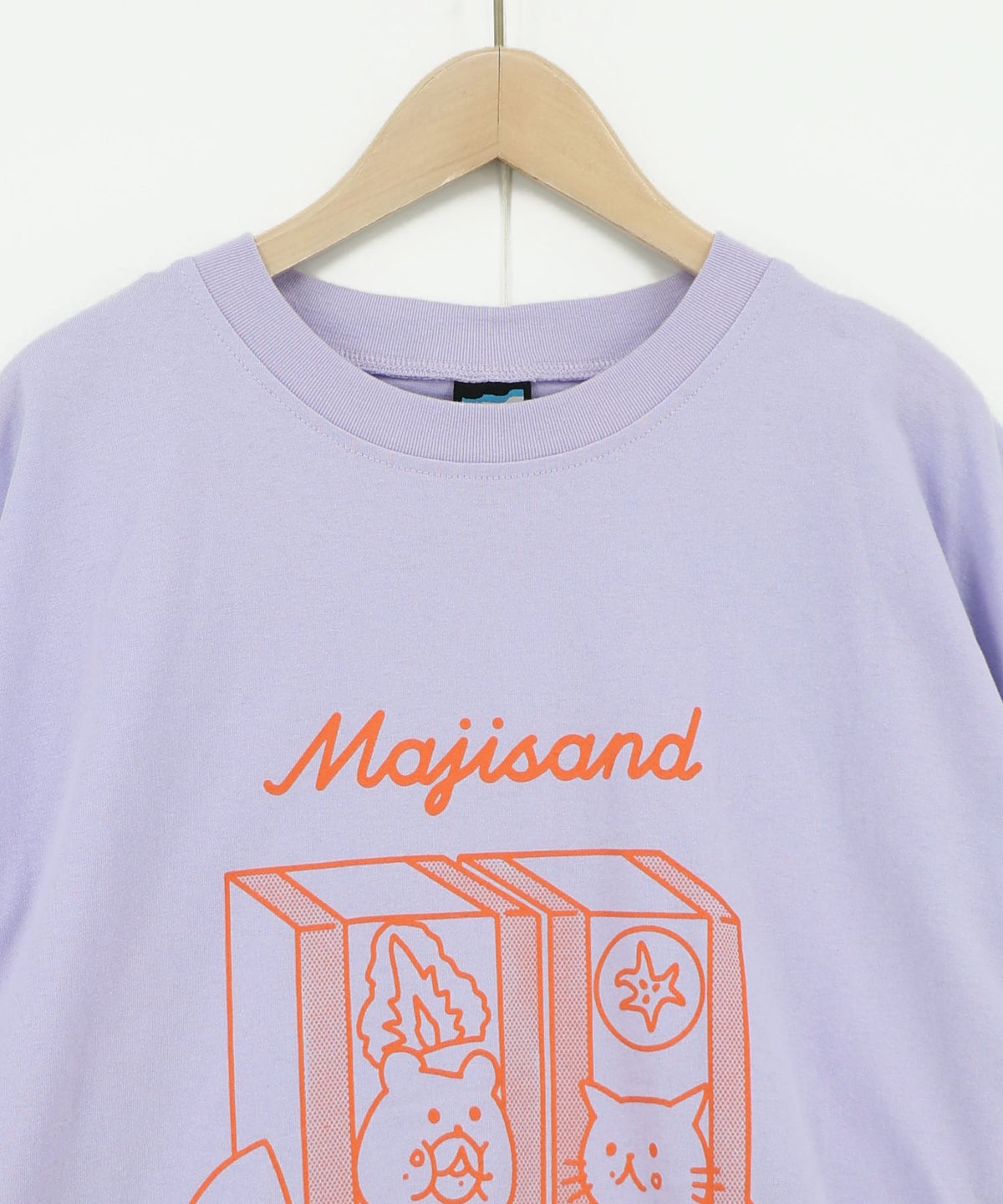 Majisand×Parity クマネコサンドTシャツ-18
