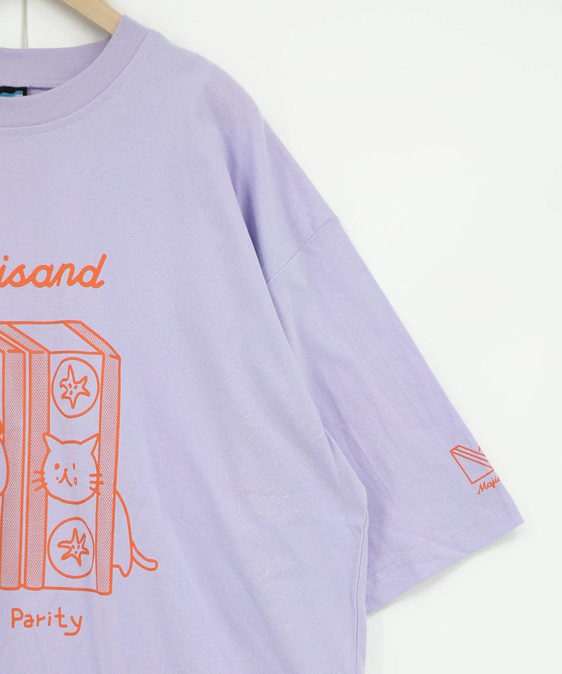 Majisand×Parity クマネコサンドTシャツ-19