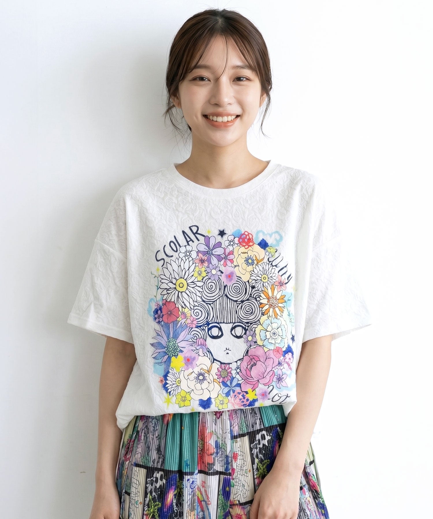 ジャス❥フラワープリントカーデ JEANASIS｜BlurフラワープリントVカーディガン | Rakuten Fashion(楽天