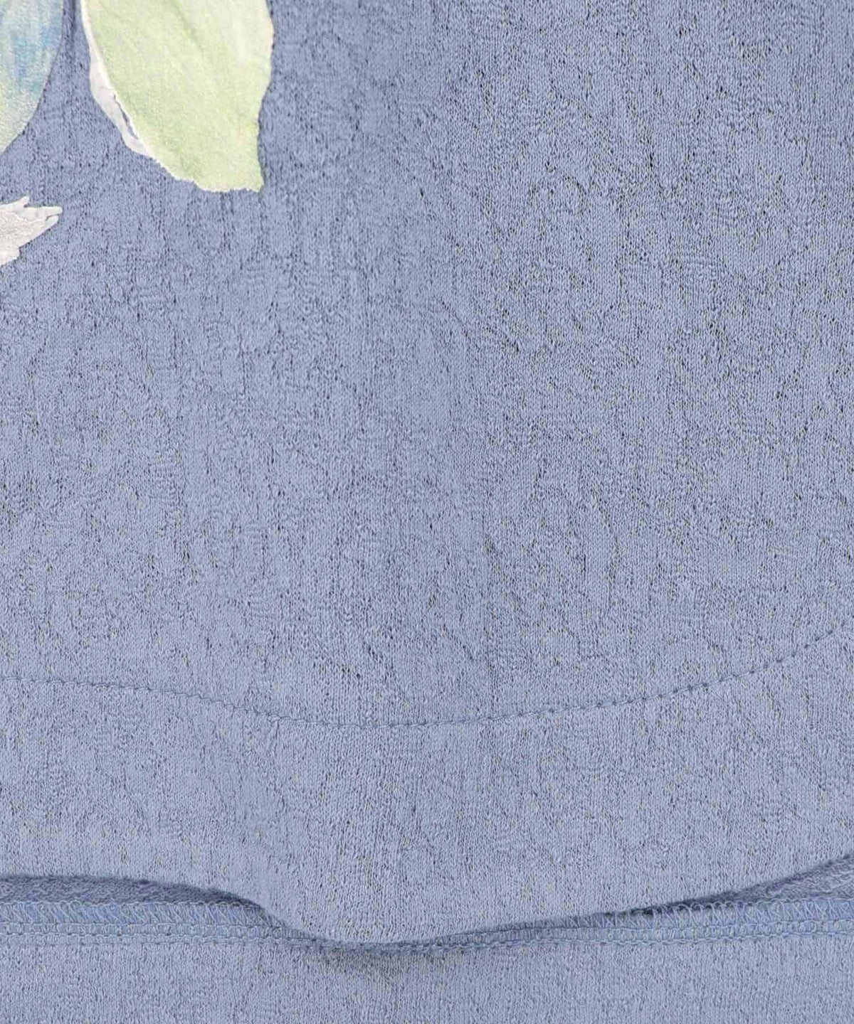 花ネコ発泡プリント ローズジャガードTシャツ-18