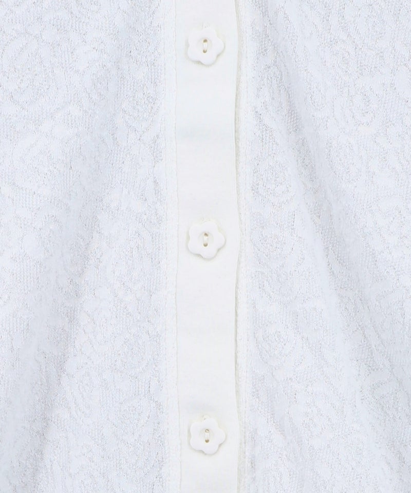 配色花レース×ローズジャガードカーディガン-15