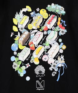 Majisand×ScoLar カラフルフルーツサンドTシャツ-15