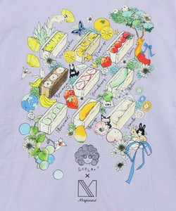 Majisand×ScoLar カラフルフルーツサンドTシャツ-21