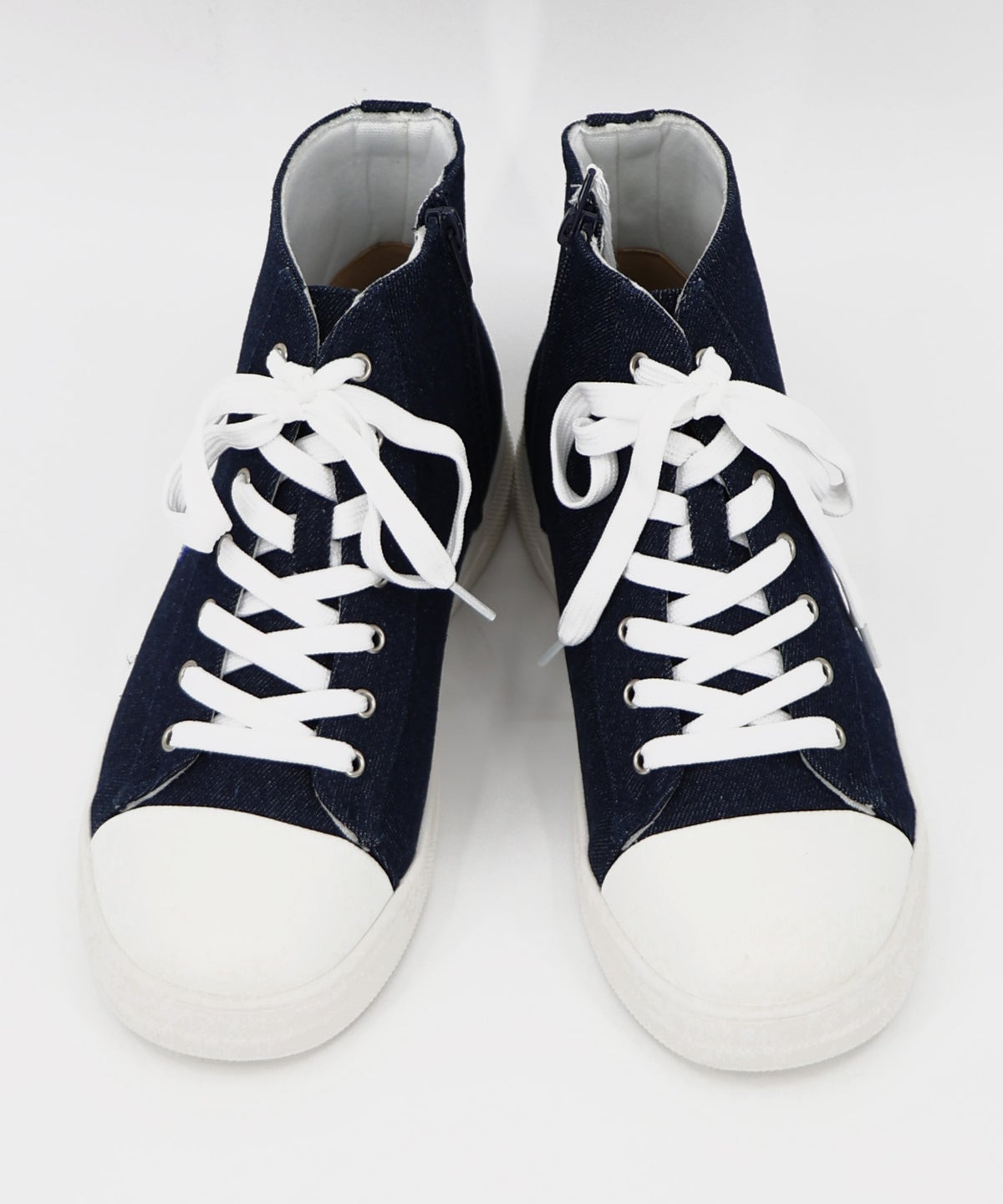 ポップ刺繍入り ハイカットスニーカー-14