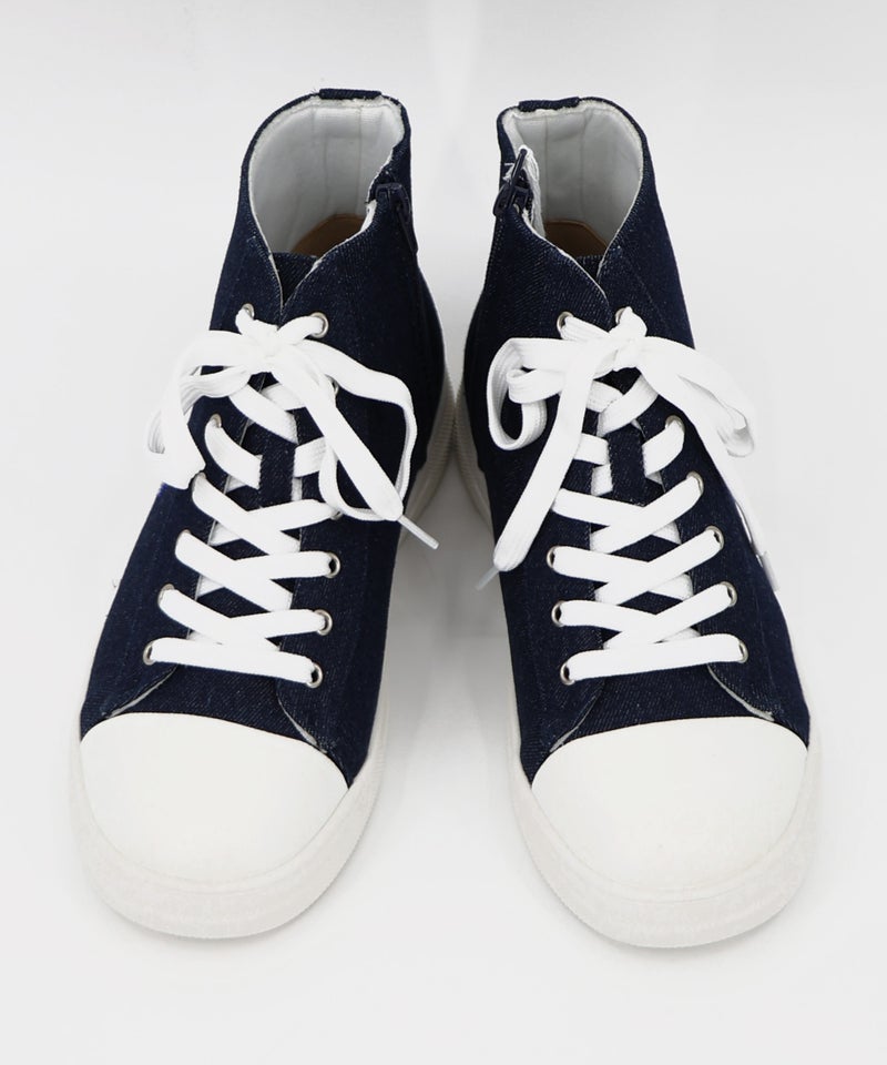 ポップ刺繍入り ハイカットスニーカー-14