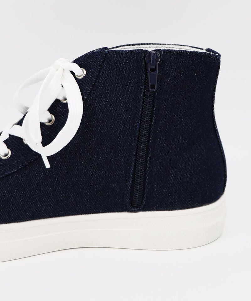 ポップ刺繍入り ハイカットスニーカー-18