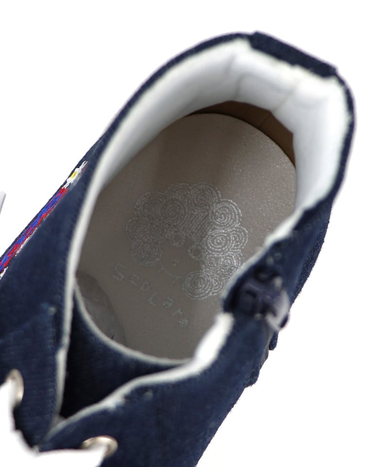 ポップ刺繍入り ハイカットスニーカー-19