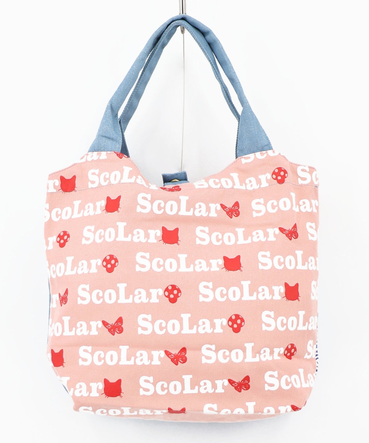 スカラーちゃん×総柄 配色ランチトートバッグ-6