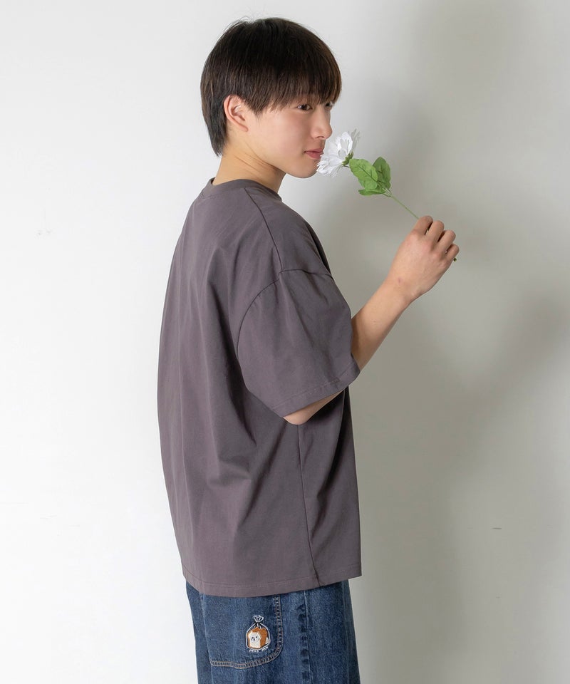 春を告げるお花ラビルTシャツ-4