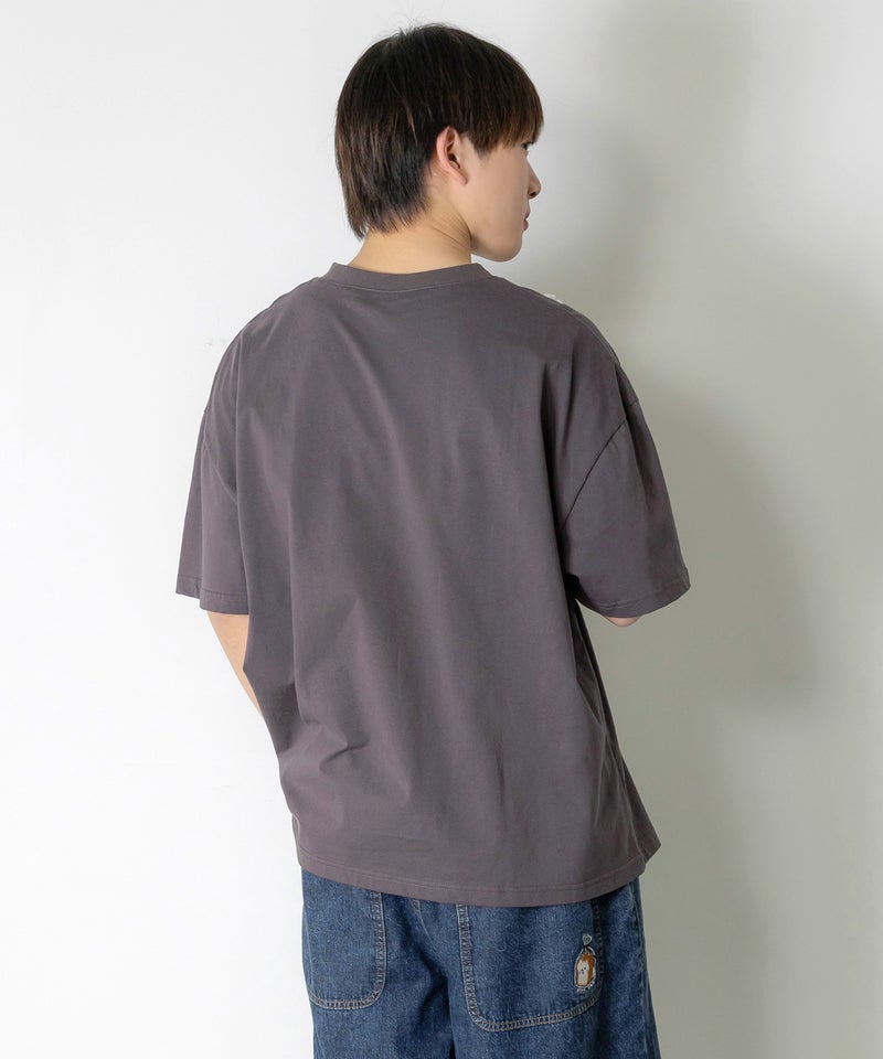 春を告げるお花ラビルTシャツ-5