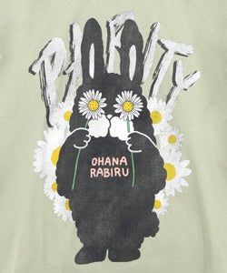 春を告げるお花ラビルTシャツ-12