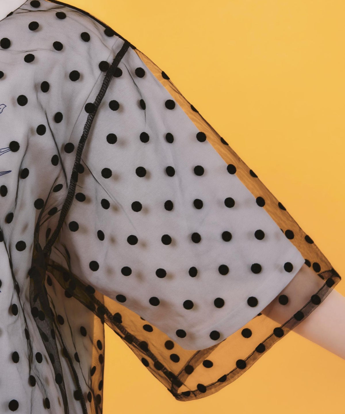 仲宗根泉(HY)コラボ チュール重ね花束プリントTシャツ-20