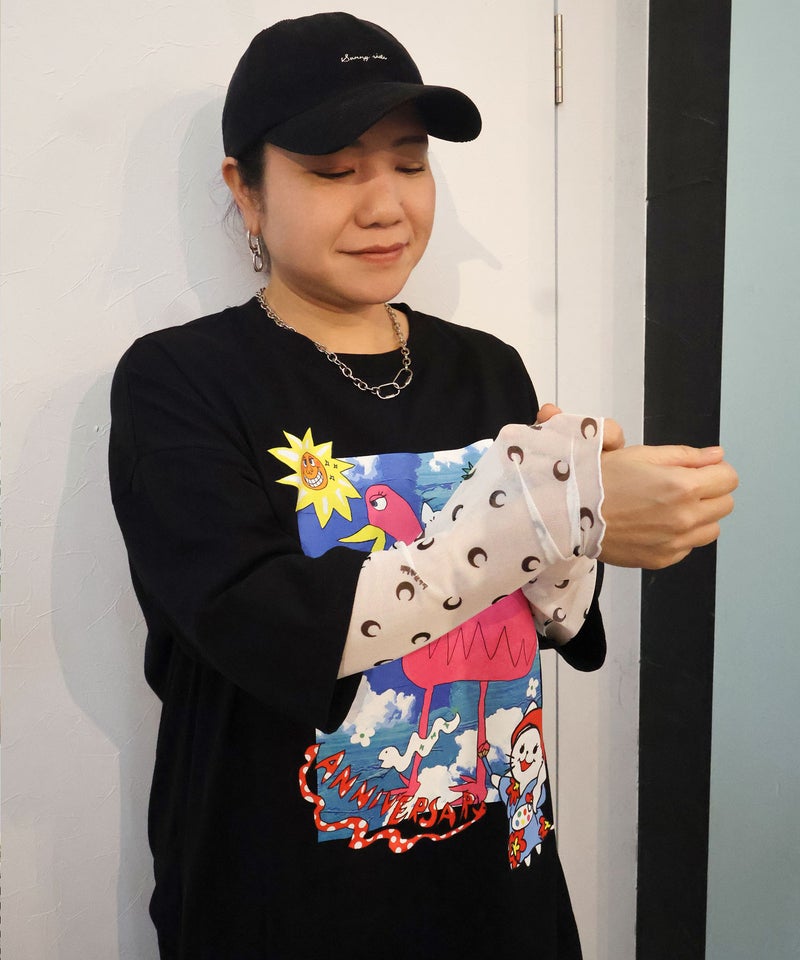 仲宗根泉(HY)コラボ 描き下ろしレイヤード風チュニック-6