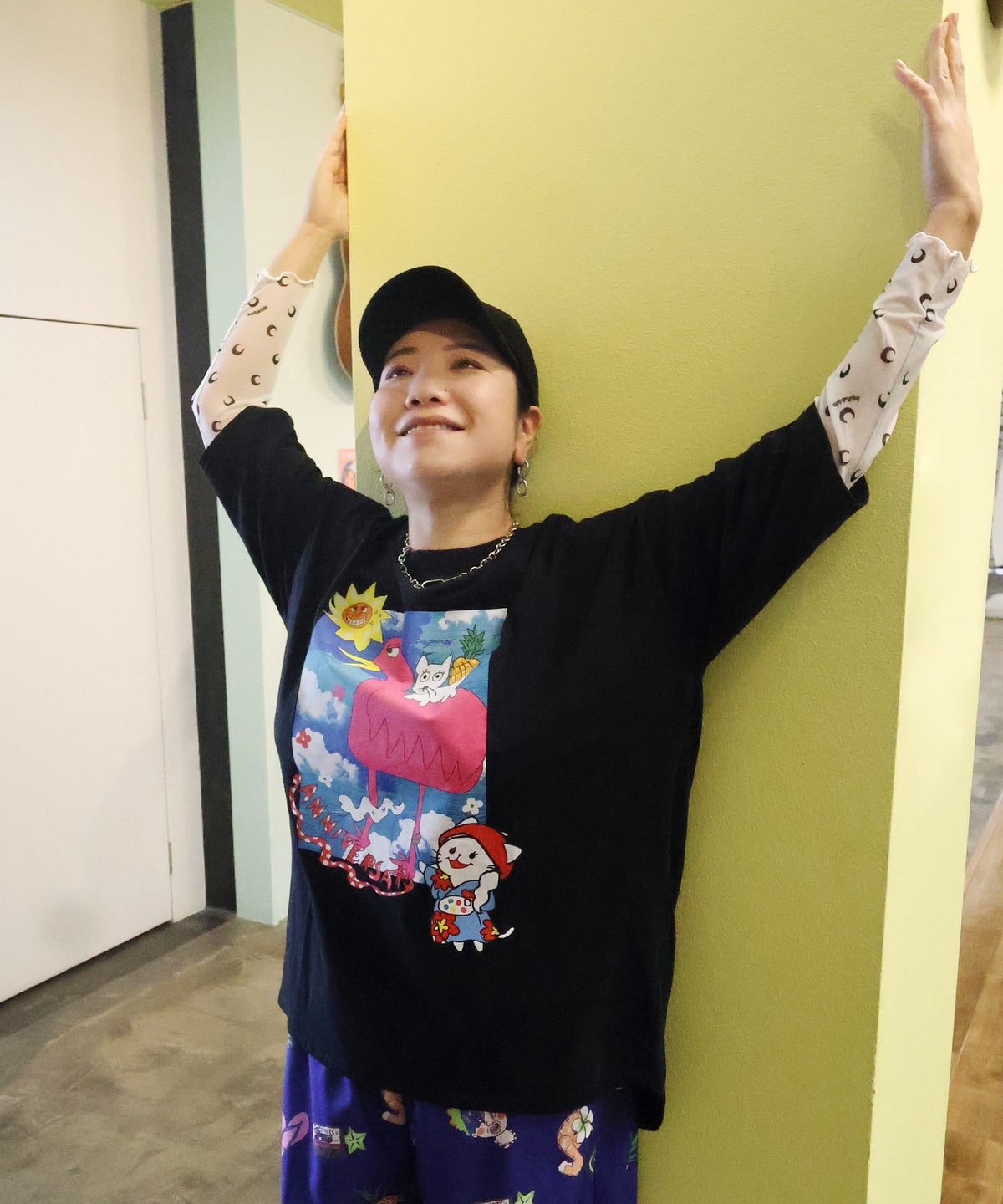 仲宗根泉(HY)コラボ 描き下ろしレイヤード風チュニック-7