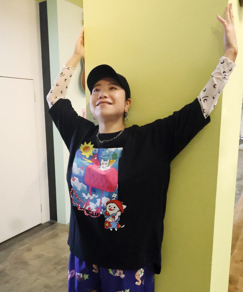 仲宗根泉(HY)コラボ 描き下ろしレイヤード風チュニック-7