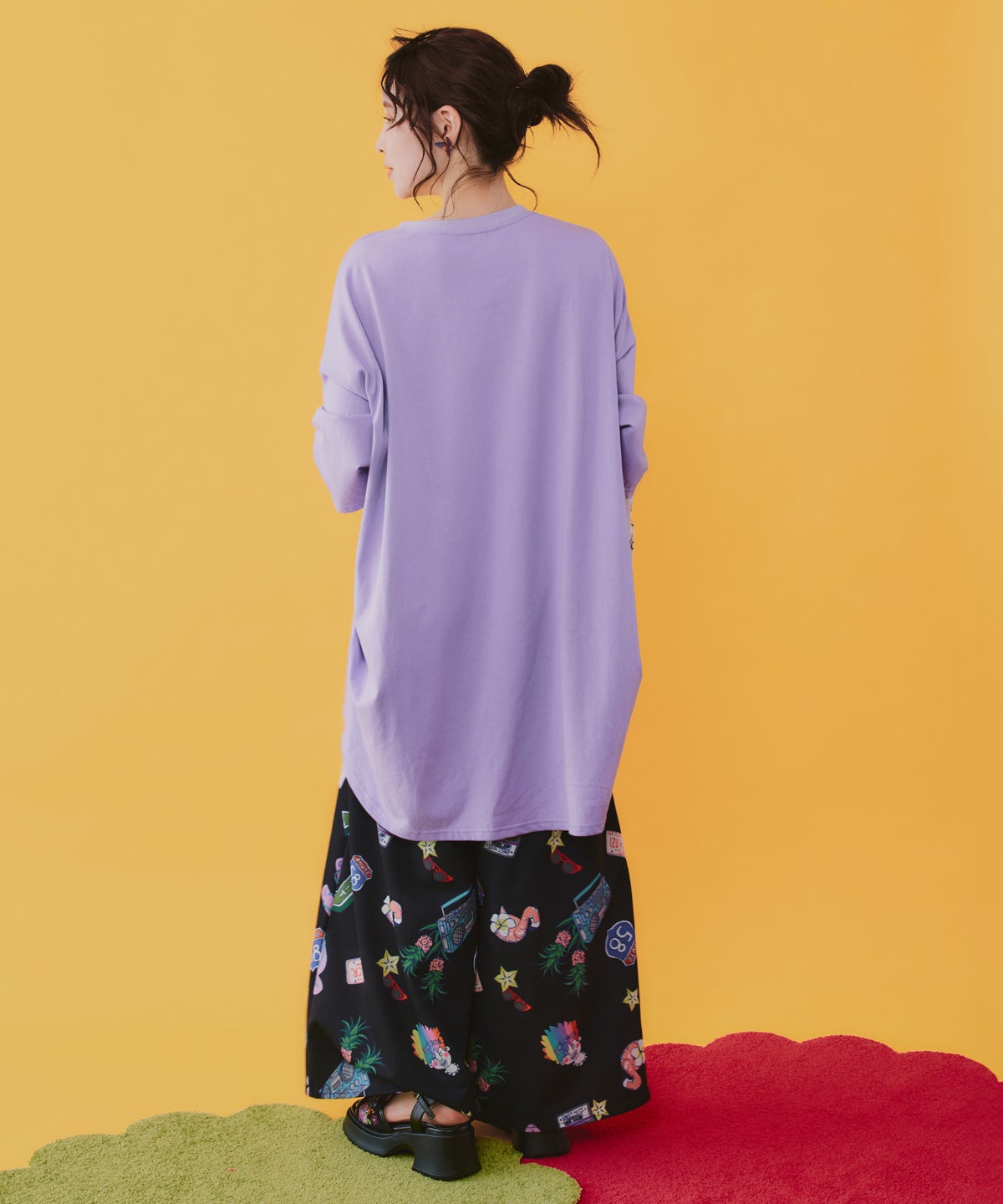 仲宗根泉(HY)コラボ 描き下ろしレイヤード風チュニック-12