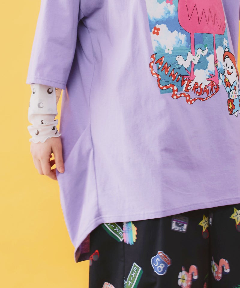 仲宗根泉(HY)コラボ 描き下ろしレイヤード風チュニック-16