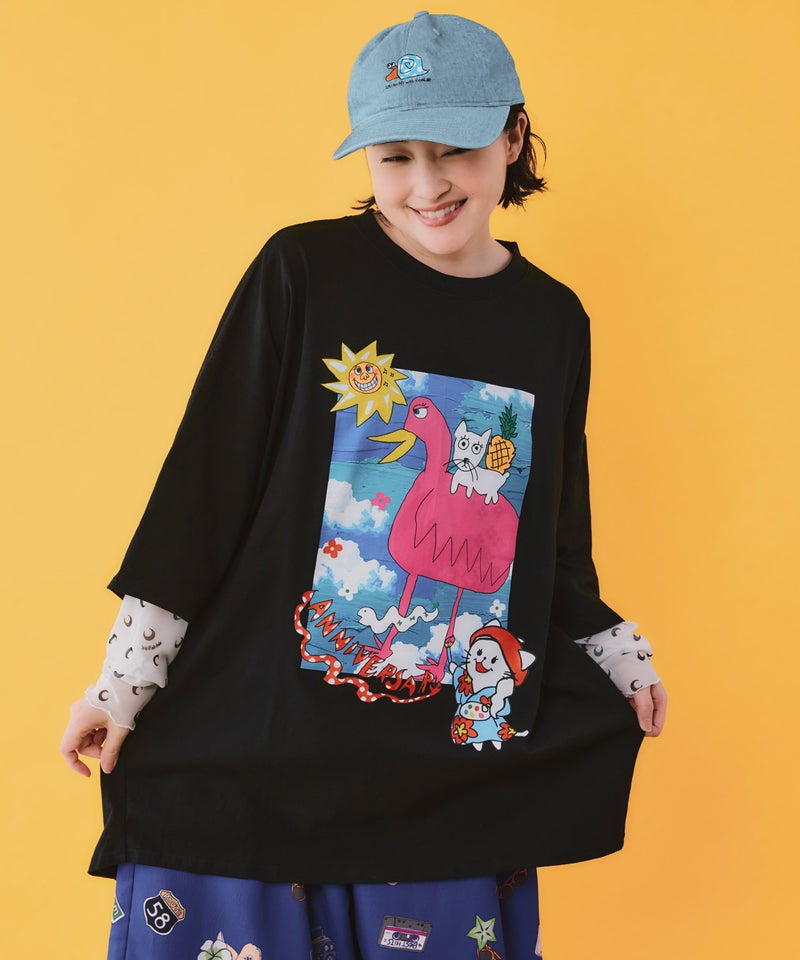 仲宗根泉(HY)コラボ 描き下ろしレイヤード風チュニック-19