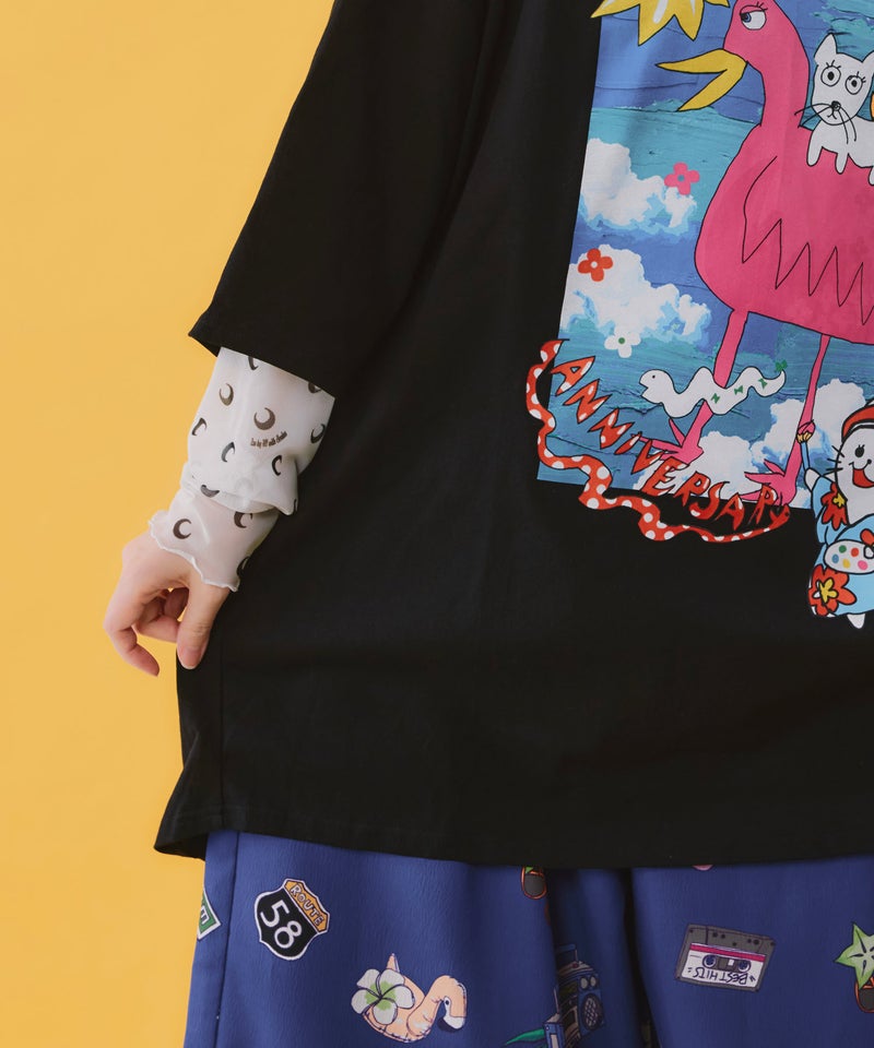 仲宗根泉(HY)コラボ 描き下ろしレイヤード風チュニック-21