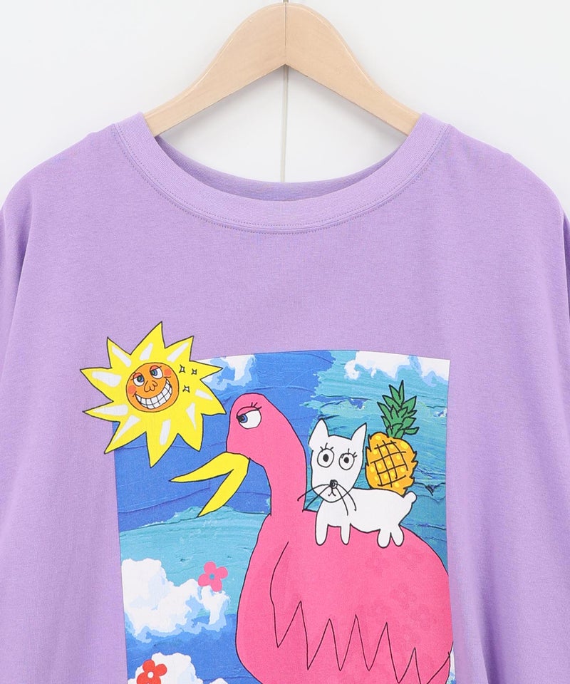 仲宗根泉(HY)コラボ 描き下ろしレイヤード風チュニック-26