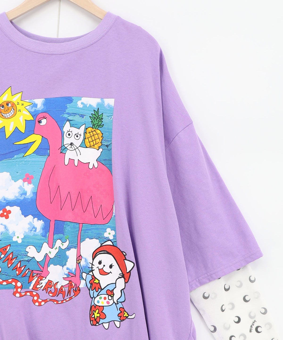 仲宗根泉(HY)コラボ 描き下ろしレイヤード風チュニック-27