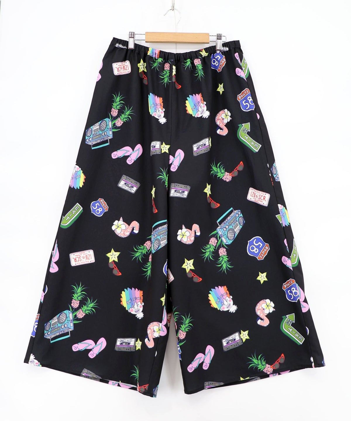 仲宗根泉(HY)コラボ アメリカン風ポップ総柄パンツ-16