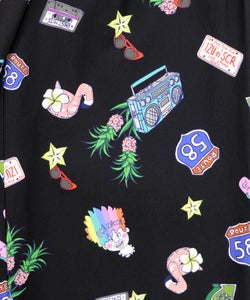 仲宗根泉(HY)コラボ アメリカン風ポップ総柄パンツ-17