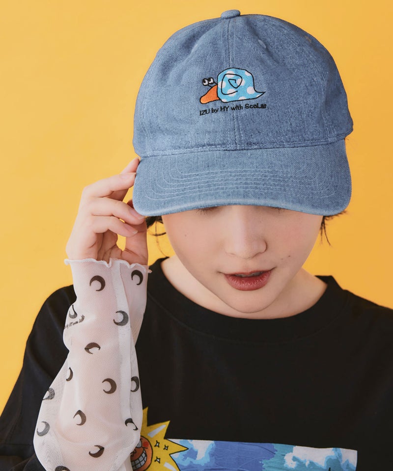 仲宗根泉(HY)コラボ カタツムリ刺繍キャップ-1