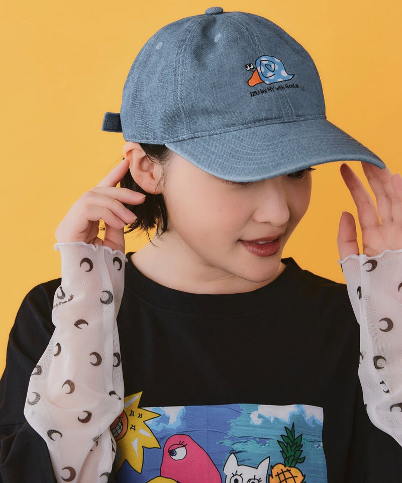 仲宗根泉(HY)コラボ カタツムリ刺繍キャップ-3