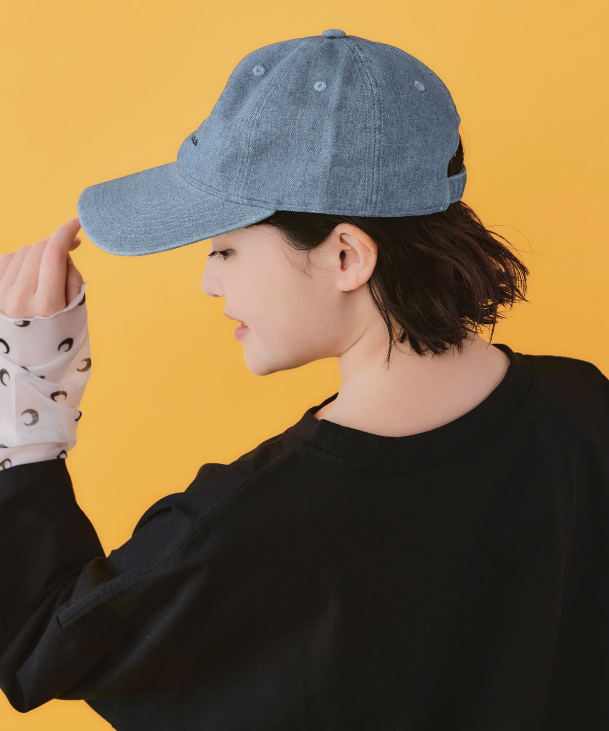 仲宗根泉(HY)コラボ カタツムリ刺繍キャップ-4