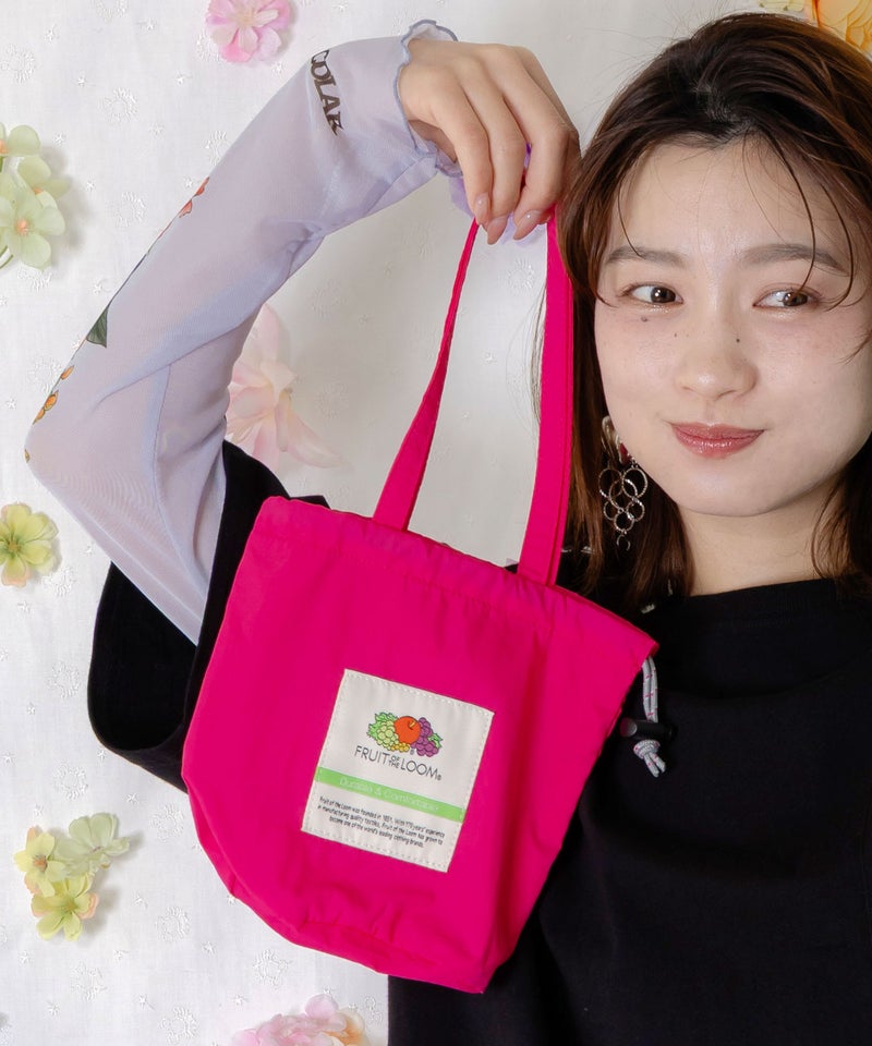 FRUIT OF THE LOOM×ScoLarコラボ ナイロンミニバッグ-3