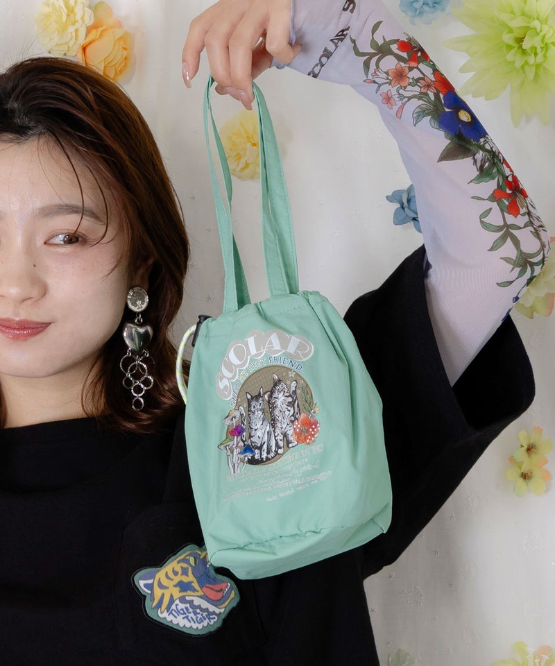 FRUIT OF THE LOOM×ScoLarコラボ ナイロンミニバッグ-4