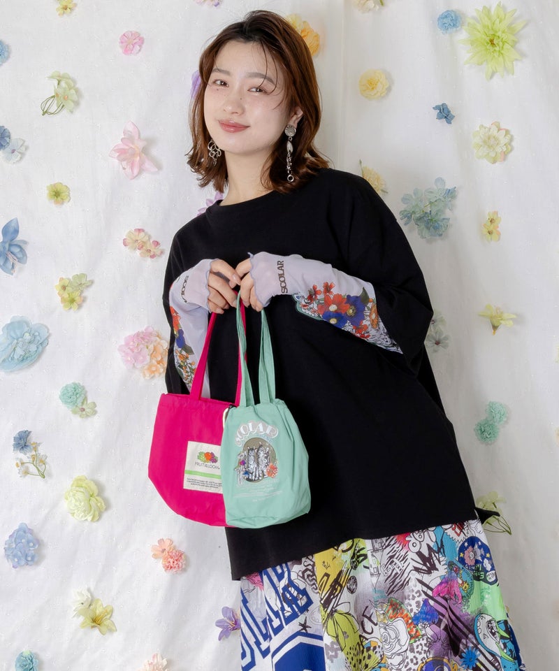 FRUIT OF THE LOOM×ScoLarコラボ ナイロンミニバッグ-5