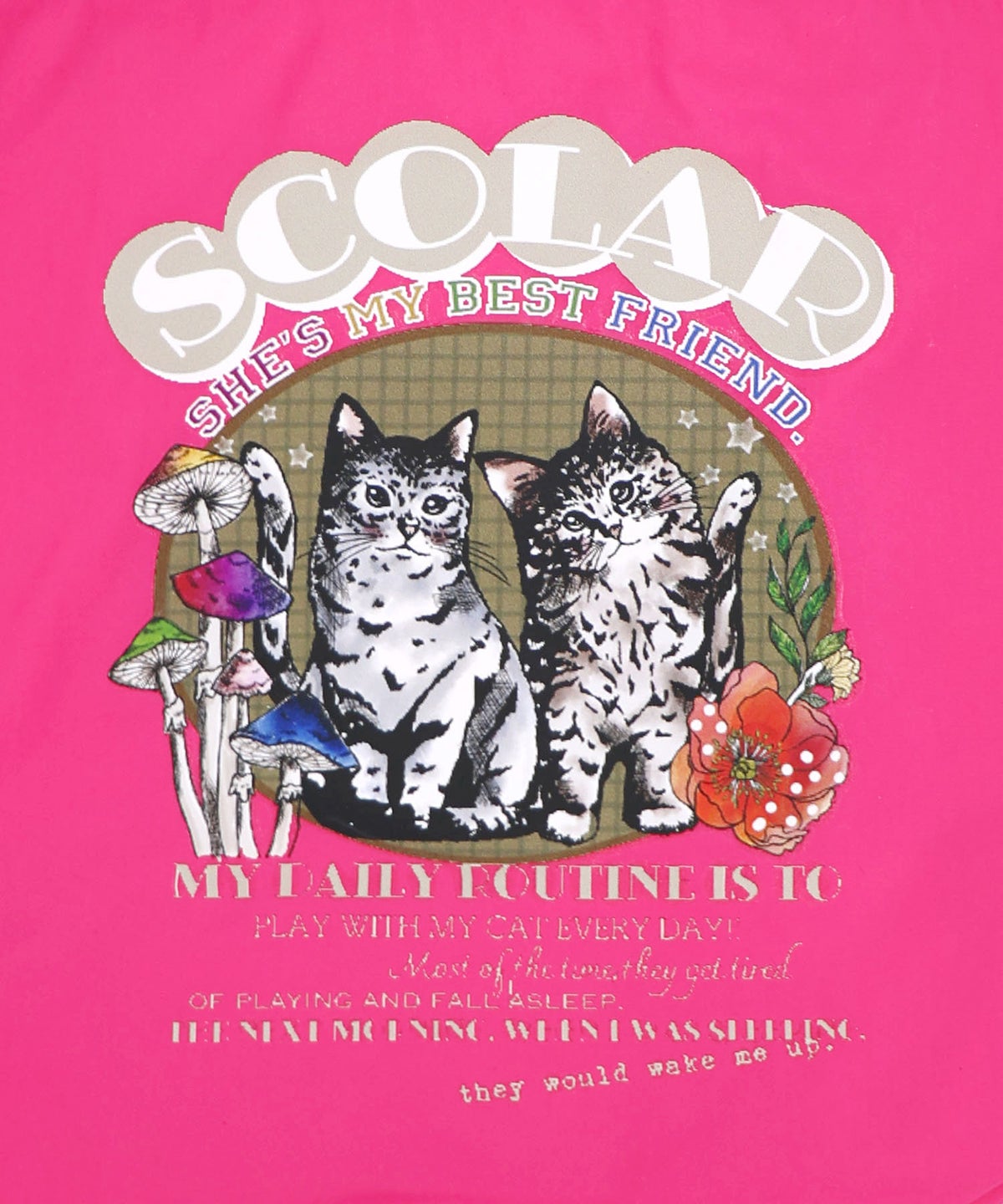 FRUIT OF THE LOOM×ScoLarコラボ ナイロンミニバッグ-11