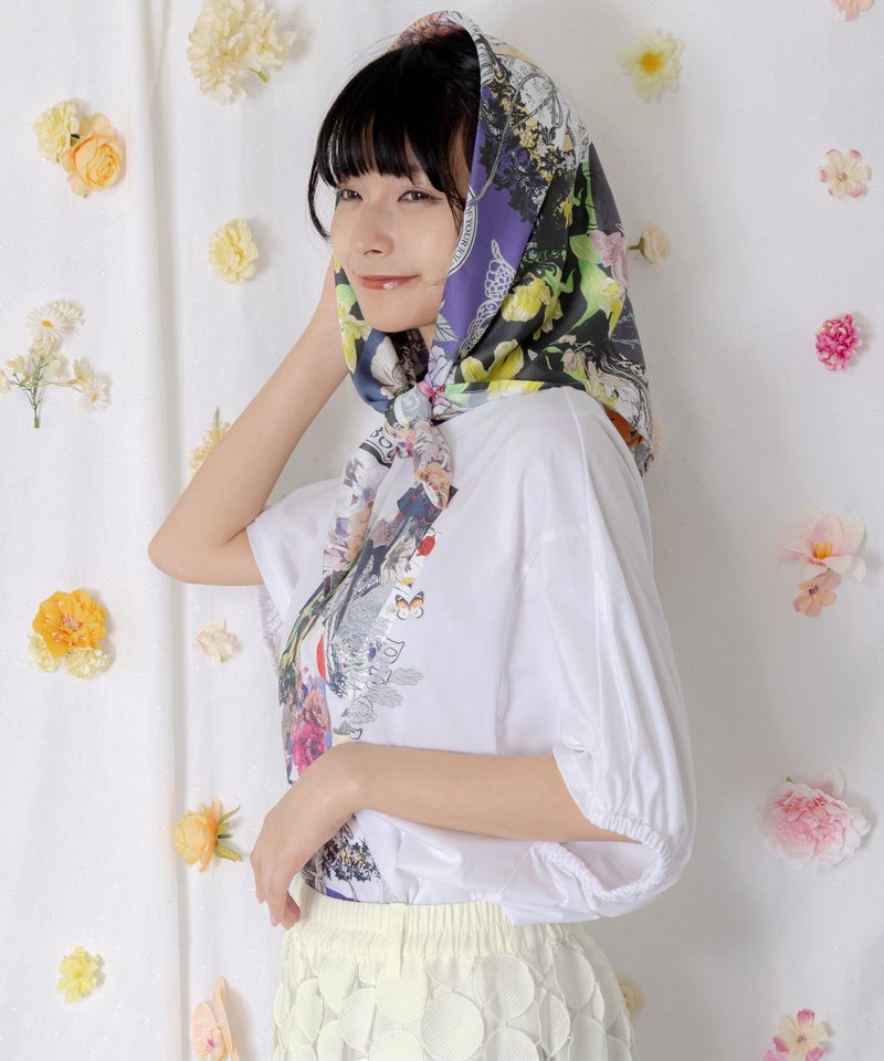 巻きスカート付き サークルレーススカート-10