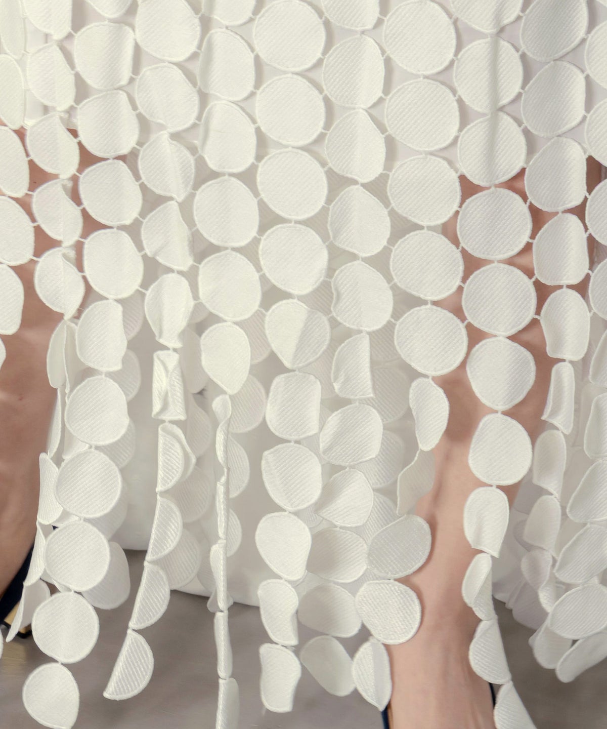 巻きスカート付き サークルレーススカート-12