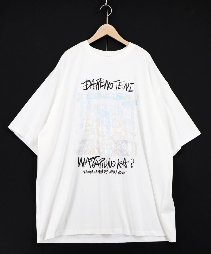最後のパンサンド 箔プリント接触冷感Tシャツ-8